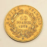 Magnifique pièce de 10 francs or Napoléon III * Tête Nue * 1858 BB