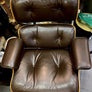 Rare Lounge Chair & ottoman Charles & Ray Eames  Design Herman Miller Vers 1970
