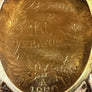 Bague en or jaune 18 carats  10 francs Or 1850
