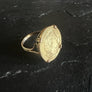 Bague en or jaune 18 carats  10 francs Or 1850