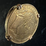 Bague en or jaune 18 carats  10 francs Or 1850